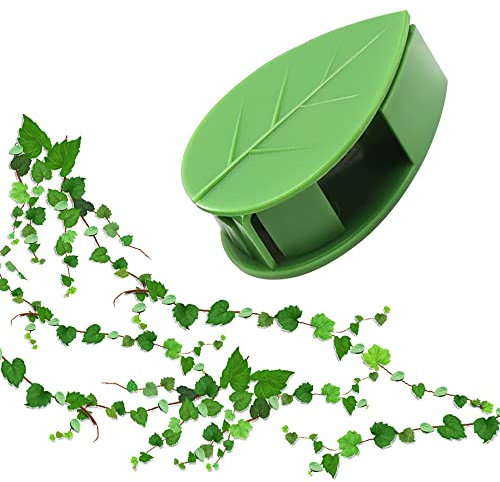 Greastar 30pcs Plant Clips,Plant Clips for Climbing Plants,Plant Climbing Wall Fixture Clips Support Vines and Wires to Hang on Wall, Leaf Shaped Holder for Home Decoration and Organizing.
