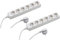 Meister Steckdosenleiste 6-fach - 2er Set - 5 m Kabel - weiß - IP20 Innenbereich / Steckerleiste / Mehrfachsteckdose / Tischsteckdose / Tido 6-fach / 7430480