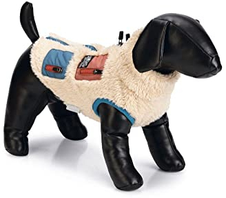 Beeztees Hundemantel Teddy beige, Farbe:beige, Größe:32 cm