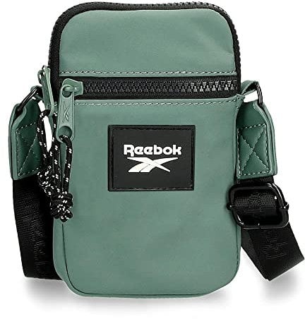Reebok Elsie Bandolera Pequeña Verde 11x17,5x2,5 cms Poliéster
