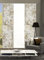 HOME WOHNIDEEN 84687 Schiebegardine HOLNY, Dekostoff, Seidenoptik Digitaldruck 245x60, Farbe:Taupe, Größe:245 x 60 cm, Anzahl:1x
