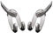 BSLVWG Ohrstecker für Männer Frauen Punk Silber Ohrstecker Hip Pop Ohrstecker Schraube Mode Ohrringe Schmuck für Mädchen Unisex Männer Sohn Teens