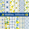 24 Blatt Zitrone Motive Scrapbook Papier,12 Designs Doppelseitige Obst Sommer Muster Dekorpapier Scrapbook Craft Papier, 12x12Inch Karte Herstellung Scrapbook DIY Hintergrundpapier