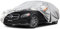 Kayme Kombi Autoplane Wasserdicht Atmungsaktiv für Mercedes Benz CLA Shooting Brake (2015-2025), 6 Schichten Vollgarage Autoabdeckung für Sonne Staub Schutz Verkratzt, mit Reflektierenden Streifen.