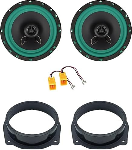 IPNOSIS Kit 2 Casse IP-01165 per Fiat Bravo dal 2007 in poi con 2 Supporti Anteriori, 2 Connettori