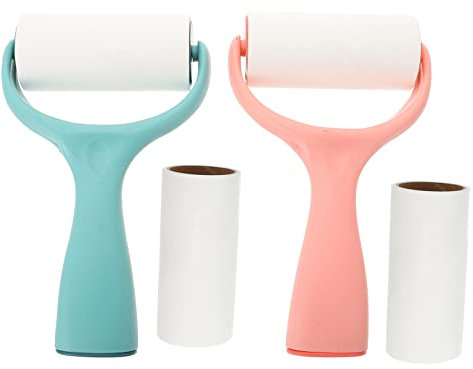 BUGUUYO 1 Satz Aufkleber Auto Haarfärbemittel-Entferner Rollen Fusselentferner Rasierer Hair Remover fusselbürste Teppich bürste Haarentferner für Kleidung klebriger Haarentferner Plastik