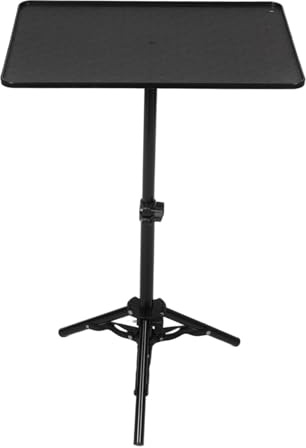 ARTSEWPLY Projector Tripod Stand Adjustable Portable Home Projector Shelf for Holder Speaker Laptop Stand Tripod Use in Living Home Theatre