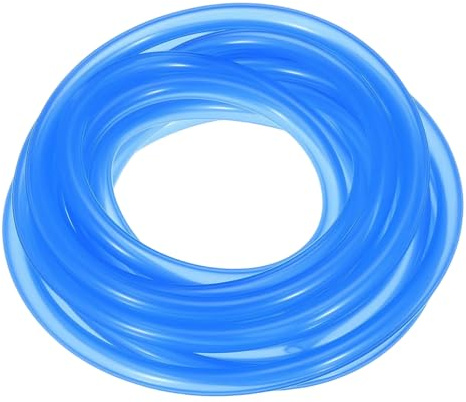 YSDINK Silikonschlauch für Aquarien, Flexibler PVC-Schlauch, 4x6 mm, Transparenter Druckschlauch, Schlauch für Sauerstoffversorgung und Belüftung, Geeignet für Teiche und Aquarien (Blau, 20M)