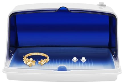 LIAIZE Professioneller UV-Sterilisator, 5W UV Desinfektionsschrank, 99% Keimabtötung, 30 Min Timer, für Maniküre Werkzeuge, Tattoo Geräte, Babyflaschen, Telefone