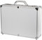 ALUMAXX 45103 Attachékoffer OCTAN, Aktenkoffer aus Aluminium, Geschäftskoffer Alu, Dokumentenkoffer, Business Koffer für Aktenordner, Silber, 44,5 x 33 x 10 cm
