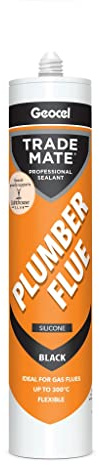 Geocel Trade Mate Plumber Flue Black 310C