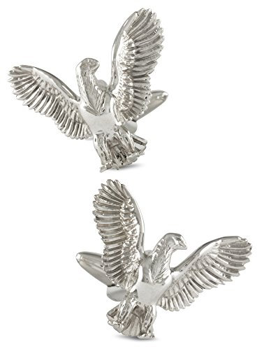 ZAUNICK Große Adler Manschettenknöpfe 925er Silber handgefertigt