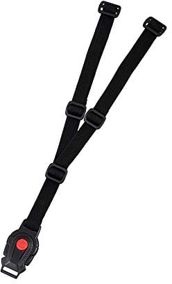 POLISPORT 8634100001 - Ersatz-3-Punkt-Sicherheitsgurt für Stuhlmodell BILBY JUNIOR in schwarzer Farbe, Schwarz