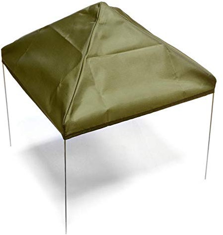 RC Model Realistic Pop Up 15x15 Inch Canopy Tent Designed for 1/10 Scale Crawler Truck