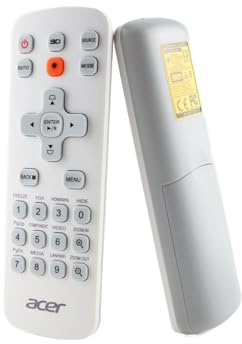 Acer Remote Control w/Laser White, MC.JMV11.007 (White)