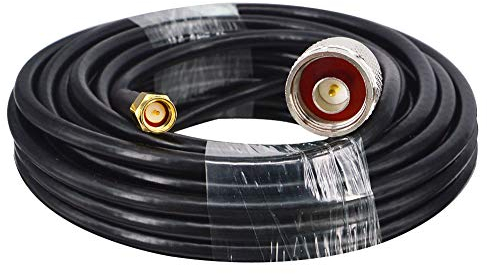 YILIANDUO N typ Kabel Handheld Antennenkabel N Stecker auf SMA Stecker 5M RG58 Low Loss Koaxialkabel für 3G 4G LTE Antenna Wireless Router LoRa-Antenne HNT Miner-Antenne FlightWare System