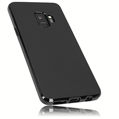 mumbi Hülle kompatibel mit Samsung Galaxy S9 Handy Case Handyhülle, schwarz
