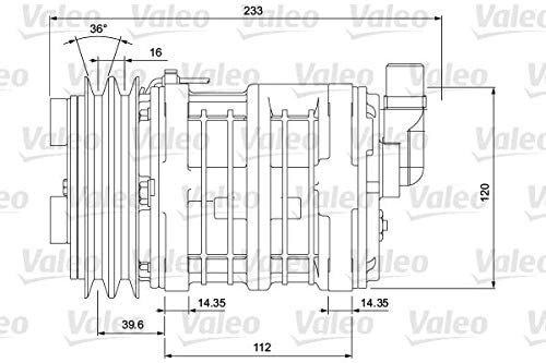 VALEO 700854 Air Conditioner