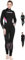Cressi Damen Castoro Lady Monopiece Wetsuit Tauchanzug Neopren, Schwarz/Rosa 5mm, XL