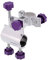 Supporto per Canna da Pesca Regolabile Porta-Canna da Pesca Supporto Staffa Accessorio per Canna da Pesca(Viola)