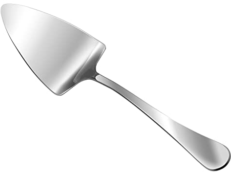 KSENDALO Tortenheber - Großer Edelstahl-Kuchenspatel zum Servieren von Kuchen, Kuchen, Bizzas und Desserts für Hochzeit, Geburtstag und Partys