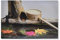 AVENUELAFAYETTE Cadre Toile Tableau Zen - Bambou et Fleur - 40 x 30 cm (M2)