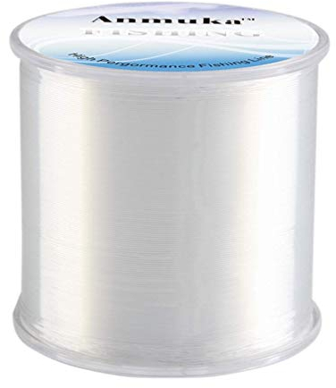 Filo da Pesca,500 Metri Trasparente Nylon Filo in nylon Filo Monofilamento Linea da Pesca Mare 0.25mm per Linea da Pesca Filo per Stringhe Accessorio FAI DA TE