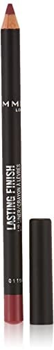 Rimmel Lasting Finish 8HR Soft Lip Liner Pencil - Lebendige, mischbare Formel, um den Lippenstift für 8 Stunden an Ort und Stelle zu halten - 215 Ms.Mauve, 113.4 g