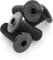 Terske Ultra-Low Profile Superlight Black Titanium Bottle Cage Bolts: 4-Pack