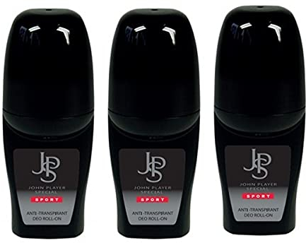 John Player Special Sport Anti Transpirant Deo Roll-On 3 x 50 ml