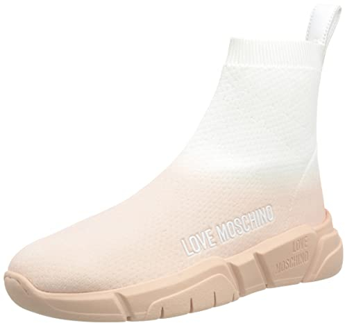 Love Moschino Damen Love Moschino Nuova Pre-collezione Primavera Estate 2022 Gymnastikschuh, Fuchsia, 36 EU