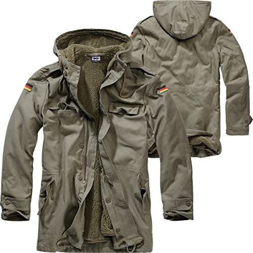 BWuM Bundeswehr Parka mit Futter & Flaggen BW Feldparka Bordparka Winterjacke