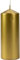 Stumpenkerzen Säulenkerzen Blockkerzen, Gold Metallic, Durchmesser 6 cm, Höhe 15 cm, geruchsneutral, lange Brenndauer 48h, Set 6 Stück (1 Box)
