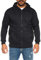 Raff & Taff Herren Zipper Hoodies Kapuzenjacke Sweatjacke Übergangsjacke Jacke Basic Schlicht bis 10XL (RT 404 Schwarz 9XL)