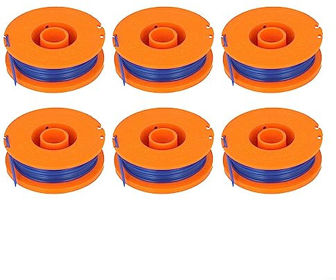 QOXEZY Lot de 6 bobines et fil de rechange pour débroussailleuse pour Flymo sans fil CT250 CT250X