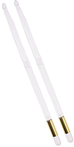Deger 5A Acrílico Luminoso Drum Stick Luminoso LED Encendedor Palillos Jazz Palillos en el Dark Stage 13 Colores Free Change