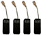 (4 pcs) Neue hochwertige Kohlebürste 1607014145 passend für Bosch diverse GWS660