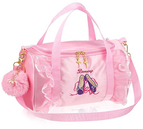 PACKOVE Tanztasche Schlüsselanhänger Tutu-tasche Reisetasche Für Frauen Balletttanztasche Umhängetaschen Topmodel Happy Together Mädchen Strasssteine Gepäck Und Taschen Polyester