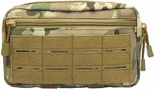 YONCONO Bolsa táctica Molle, Bolsa cinturón de Utilidad EDC, riñoneras de Militar de Multiusos para Herramientas, Organizador de Equipo pequeño para al Aire Libre Deportes (CP)