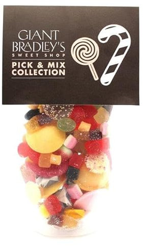 Pick and Mix Sweets - 225g Sweet Pouches - Retro & Traditional Sweets Pink & White Mice