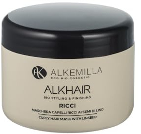 ALKEMILLA Alkhair Maschera Ricci ai Semi di Lino 250 ml
