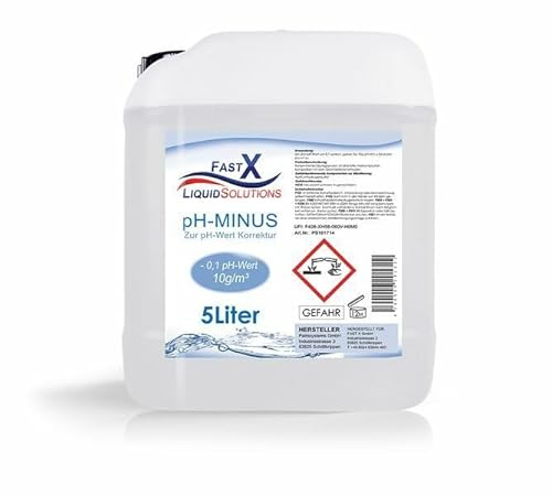 pH-Minus Regulator 5 Liter Kanister – Effiziente pH-Wert Senkung für Pools & Spas