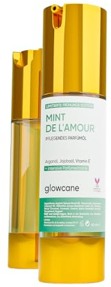 glowcane Parfüm Öl Damen | Mint de L'amour | Minziger & frischer Duft | Limitierte Frühlings Edition | 100% alkoholfrei | Pflegender Ölkomplex | Geschenke für Frauen
