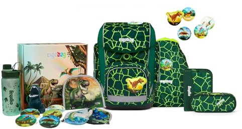 ergobag Cubo Jumbo Schulranzen Set 6tlg. (BärRex)