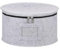 Dinner Plate Organiser with Lid, Porcelain Plates Anti-Bump Felt Storage Bag, Camping Storage Bag, Plate Storage Box, Caravan Plate Holder, Dinnerware Storage Bag for Motorhome Cupboard (Extra Large)