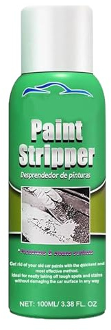 Miyanvuo Décapant Peinture pour Béton | Aérosol Décapant 100 ml | Nettoyant Multifonction pour Voiture, Meuble, Métal, Bois et Machines