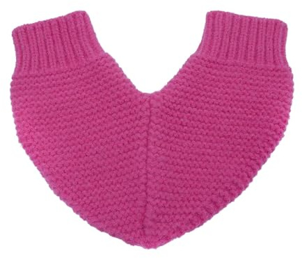 Perfeclan Couple Holding Hand Gloves heart shape Winter Warm Gloves for Cold Weather, Rose red