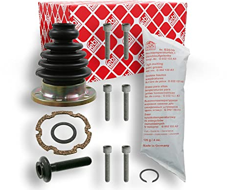 febi bilstein 08800 Achsmanschettensatz, 1 Stück | Kompatibel mit: AUDI 80 B3 Stufenheck, 80 B4 Avant, 80 B4 Stufenheck, 90 B3, CABRIOLET B3, COUPE B3