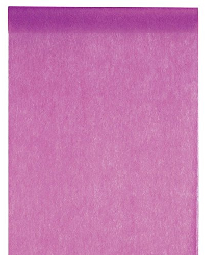 Tischläufer Tischband Vlies lila 30cm x 10m - Dekostoff zu Feiern - 2810