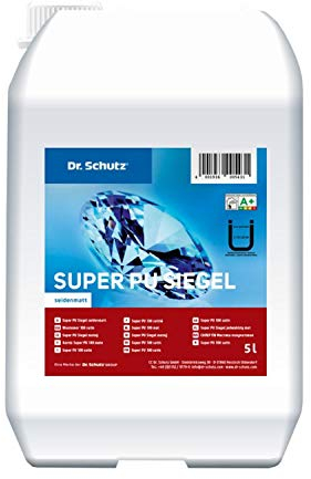 Bodenbeschichtung Dr. Schutz Super PU Siegel seidenmatt 5,5 L inklusive Vernetzer